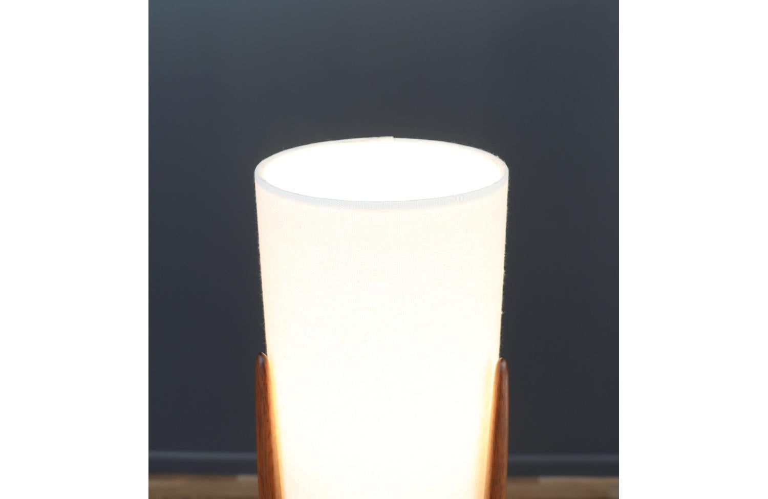 American Expertly Restored - John Keal Sculptural Trident Table Lamp for Modeline of CA