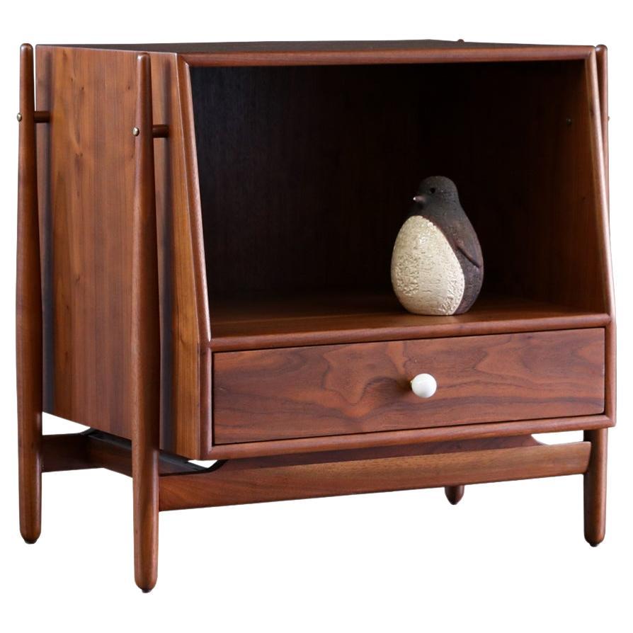 Expertly Restored - Kipp Stewart “Declaration” Night Stand for Drexel For Sale