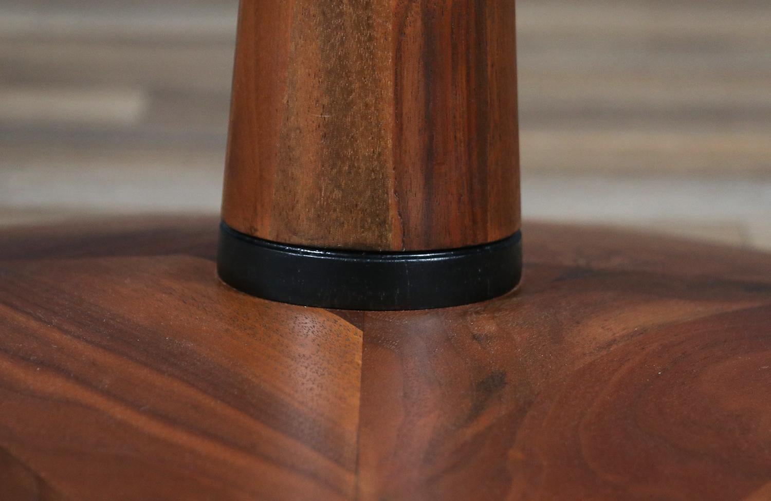 Wood Expertly Restored- Kipp Stewart & Stewart MacDougall Tulip Side Table for Drexel For Sale