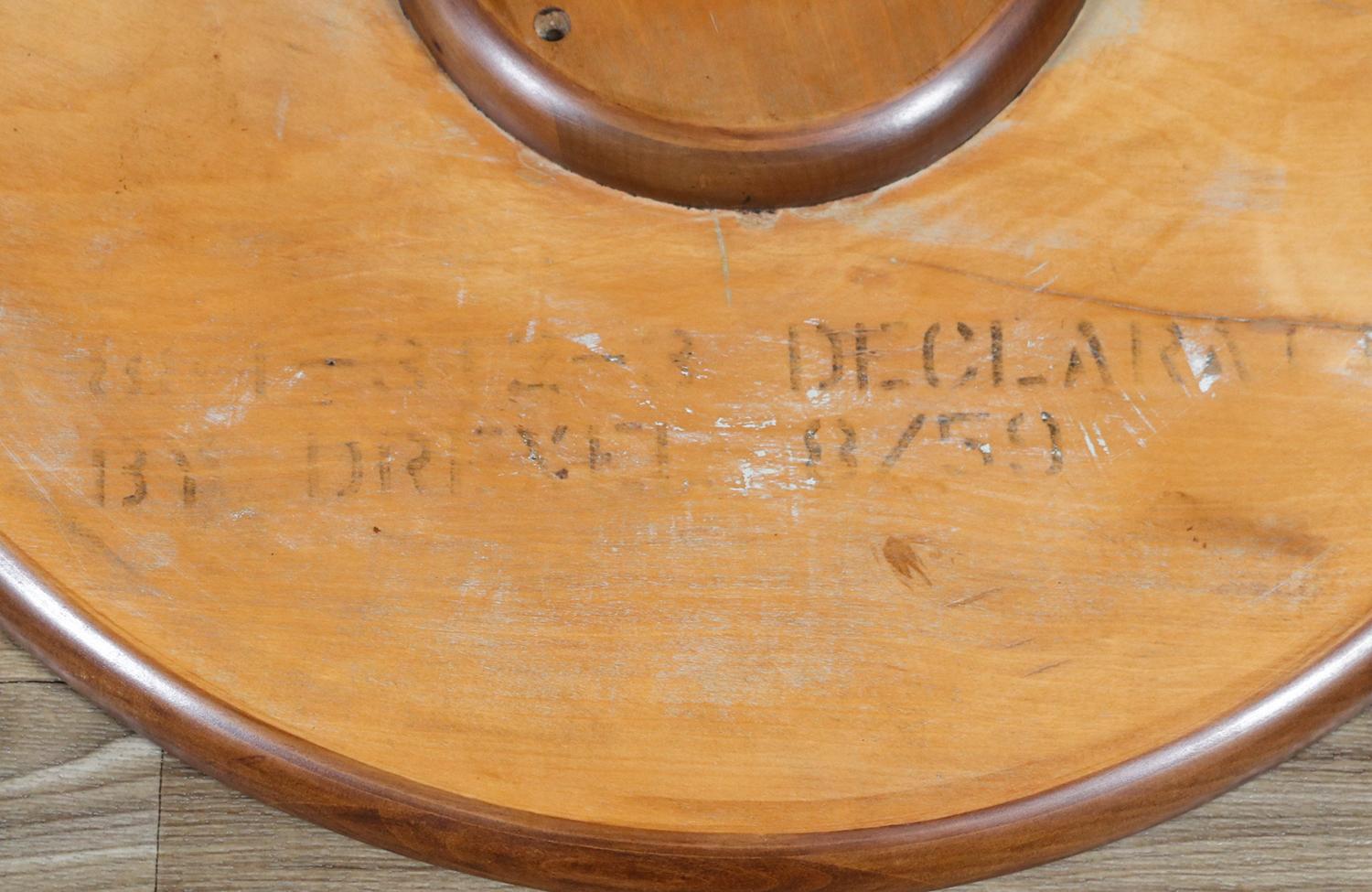 Expertly Restored- Kipp Stewart & Stewart MacDougall Tulip Side Table for Drexel For Sale 2