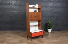 Expertly Restored - Kipp Stewart Two Tone Lacquered & Walnut Bookshelf