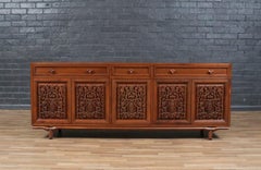 Expertly Restored - Maurice Bailey Credenza w/ Redwood for Monteverdi-Young