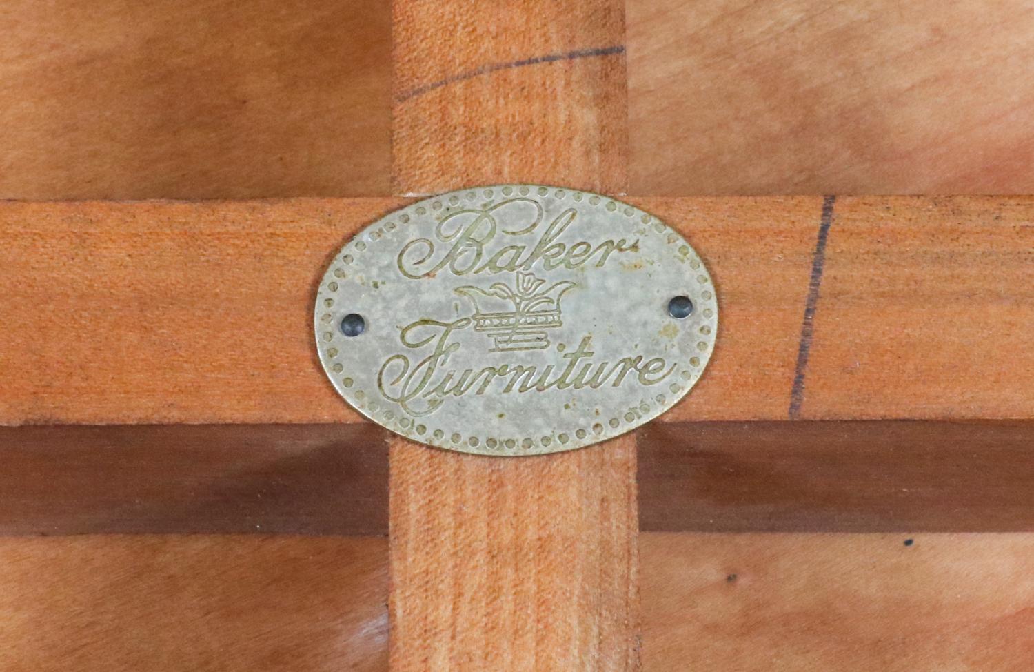 Expertly Restored - Michael Taylor Teak & Walnut Coffee Table w/ for Baker For Sale 5