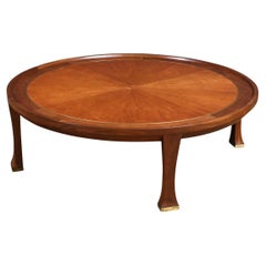 Expertly Restored - Michael Taylor Teak & Walnut Coffee Table w/ for Baker