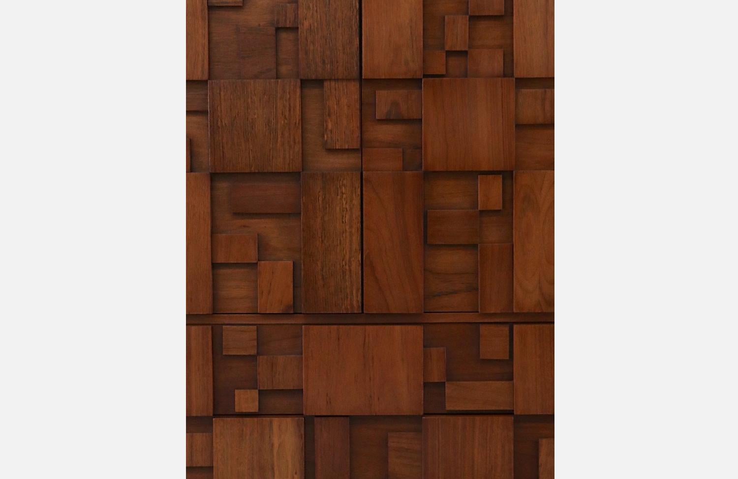Walnut Expertly Restored - Mid-Century Brutalist 