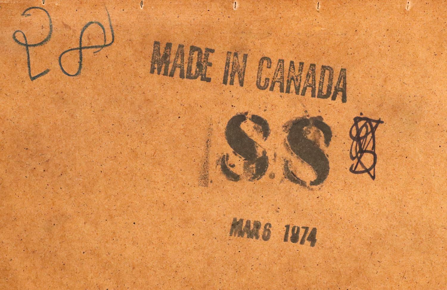 Expertly Restored - Mid-Century Canadian Brutalist Modular Dresser For Sale 7