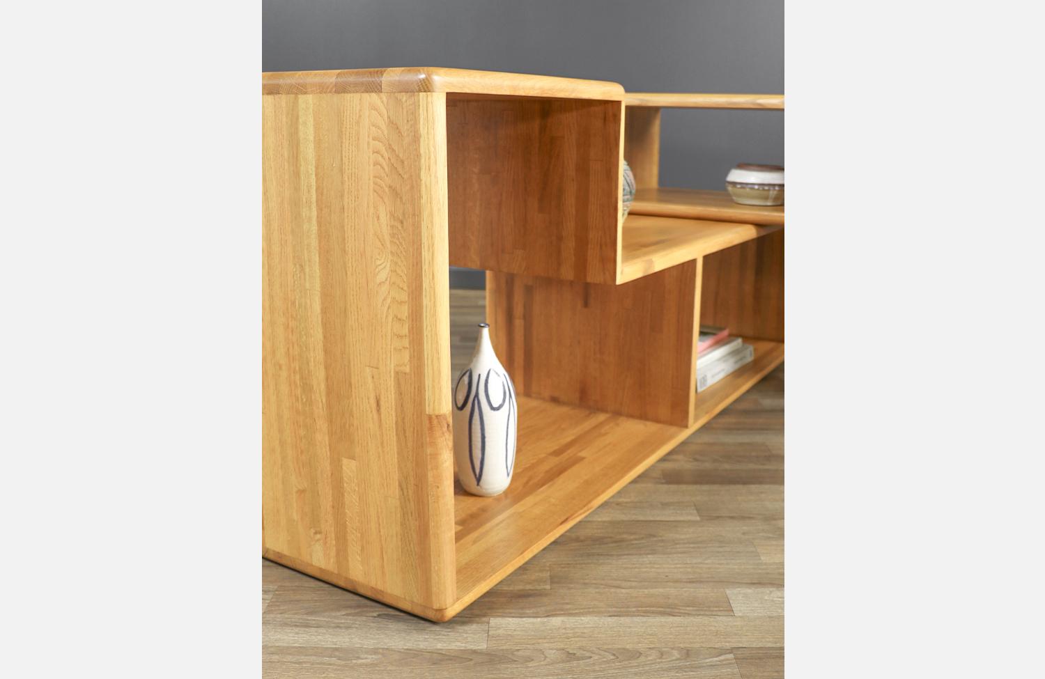 Expertly Restored -  Mid-Century Modern Modular Oak Bookshelves System 5