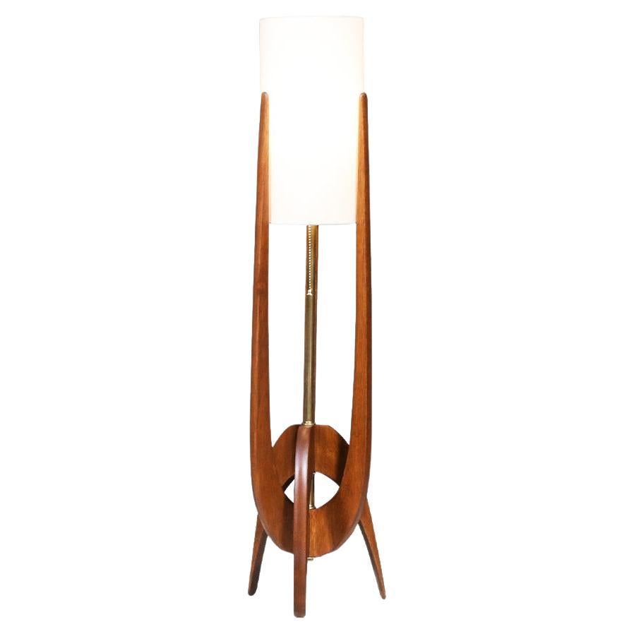 Expertly Restored - Mid-Century Modern Sculpted Lamp by R 
J Manufacturing