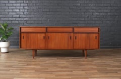 Expertly Restored - Mid-Century Modern Teak Credenza by Punch Design