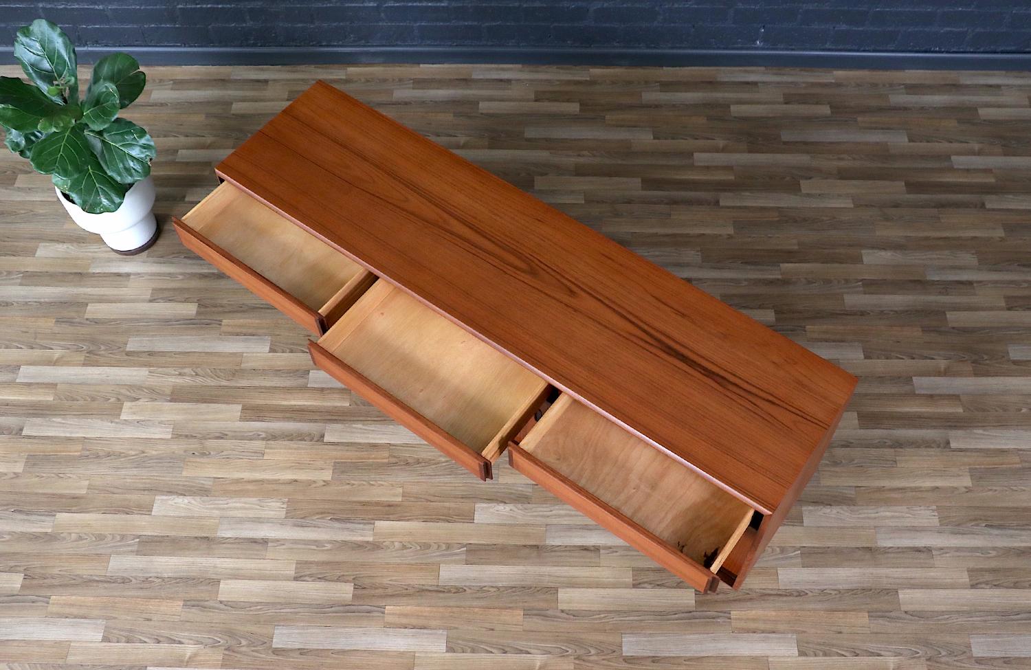 Expertly Restored - Mid-Century Modern Teak Credenza by Punch Design 2