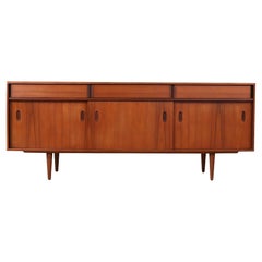 Expertly Restored - Mid-Century Modern Teak Credenza by Punch Design