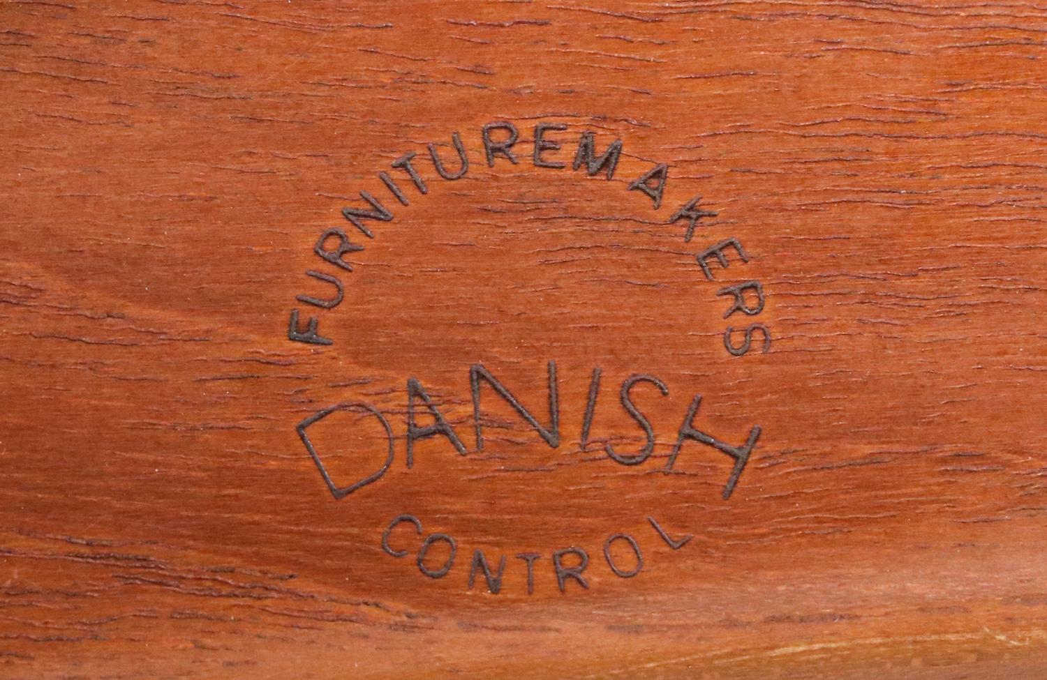 Sedie da pranzo in teak e pelle 