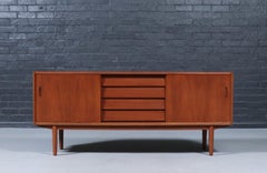 Expertly Restored - Nils Jonsson "Trio" Teak Credenza for Hugo Troeds