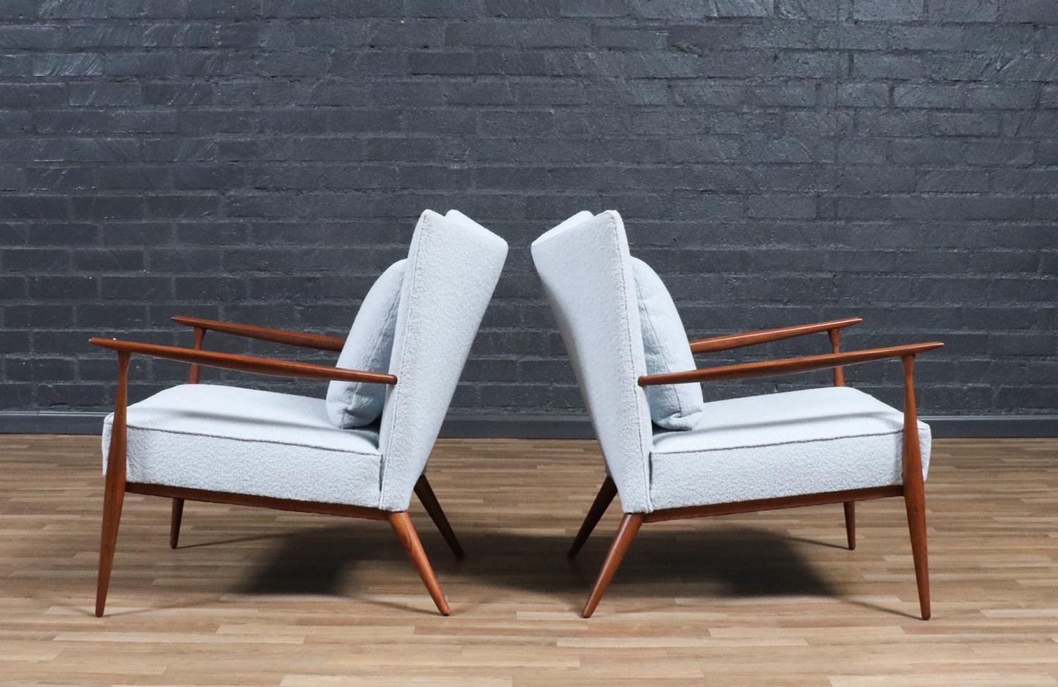 American Expertly Restored - Paul McCobb Model-1321 Wing Lounge Chairs for Directional For Sale