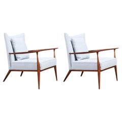 Expertly Restored - Paul McCobb Model-1321 Wing Lounge Chairs for Directional
