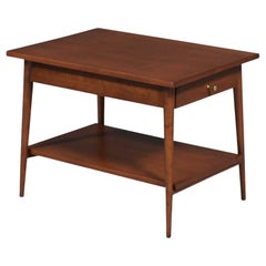 Expertly Restored - Paul McCobb Side Table w/ Bookshelf for Winchendon Furniture