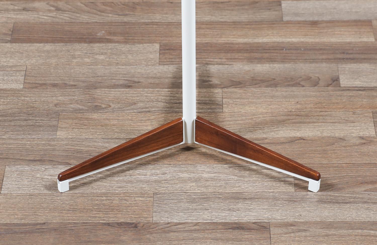 Expertly Restored - Peter Pepper Products Adjustable Tripod Resin Side Table For Sale 2