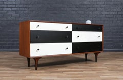 Expertly Restored - Richard Thompson Two-Toned Lacquered Dresser for Glenn of CA