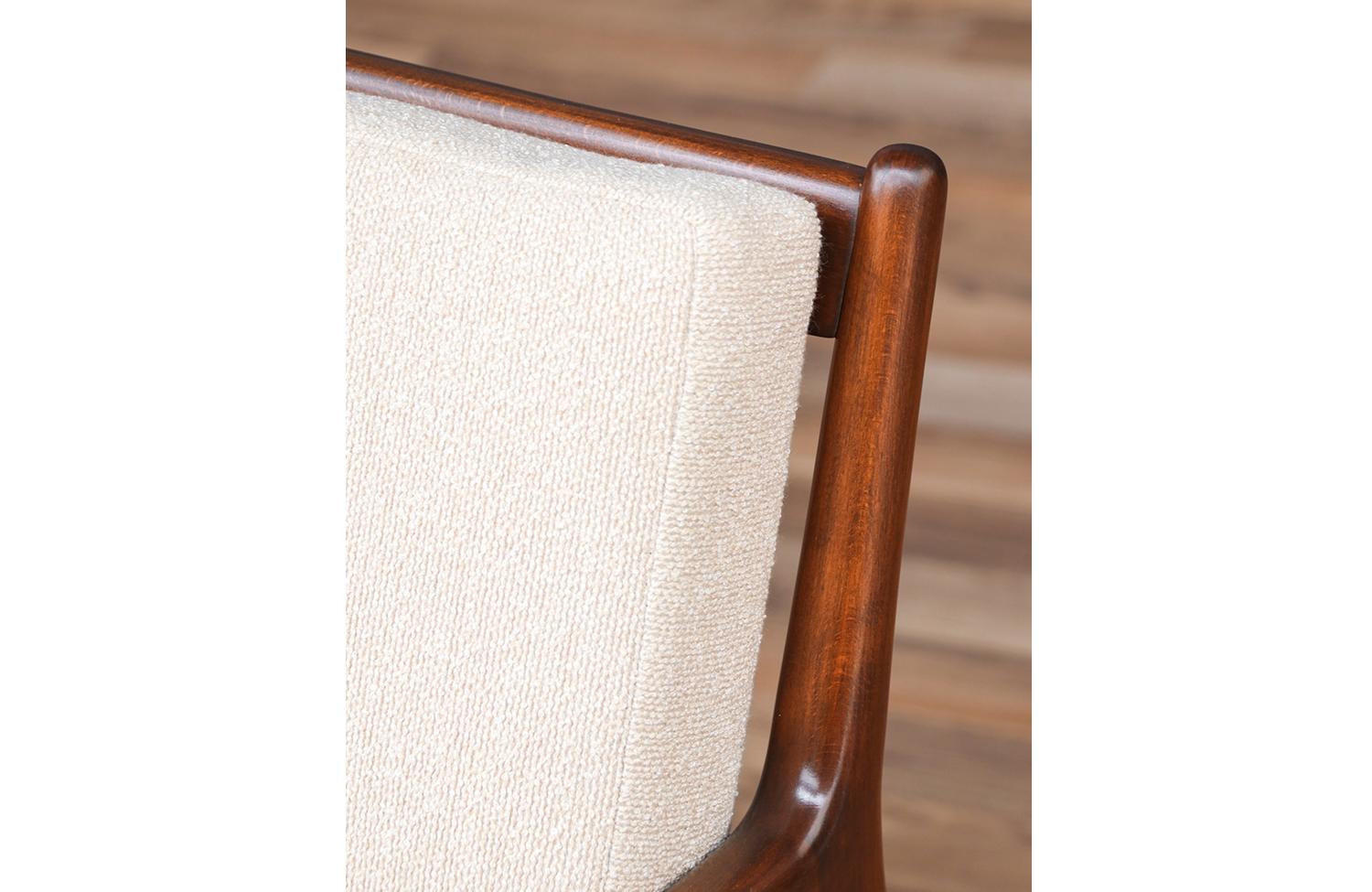 Expertly Restored - Scandinavian Modern Lounge Chairs by Folke Ohlsson for Dux 6