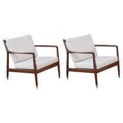 Used Expertly Restored - Scandinavian Modern Lounge Chairs by Folke Ohlsson for Dux 