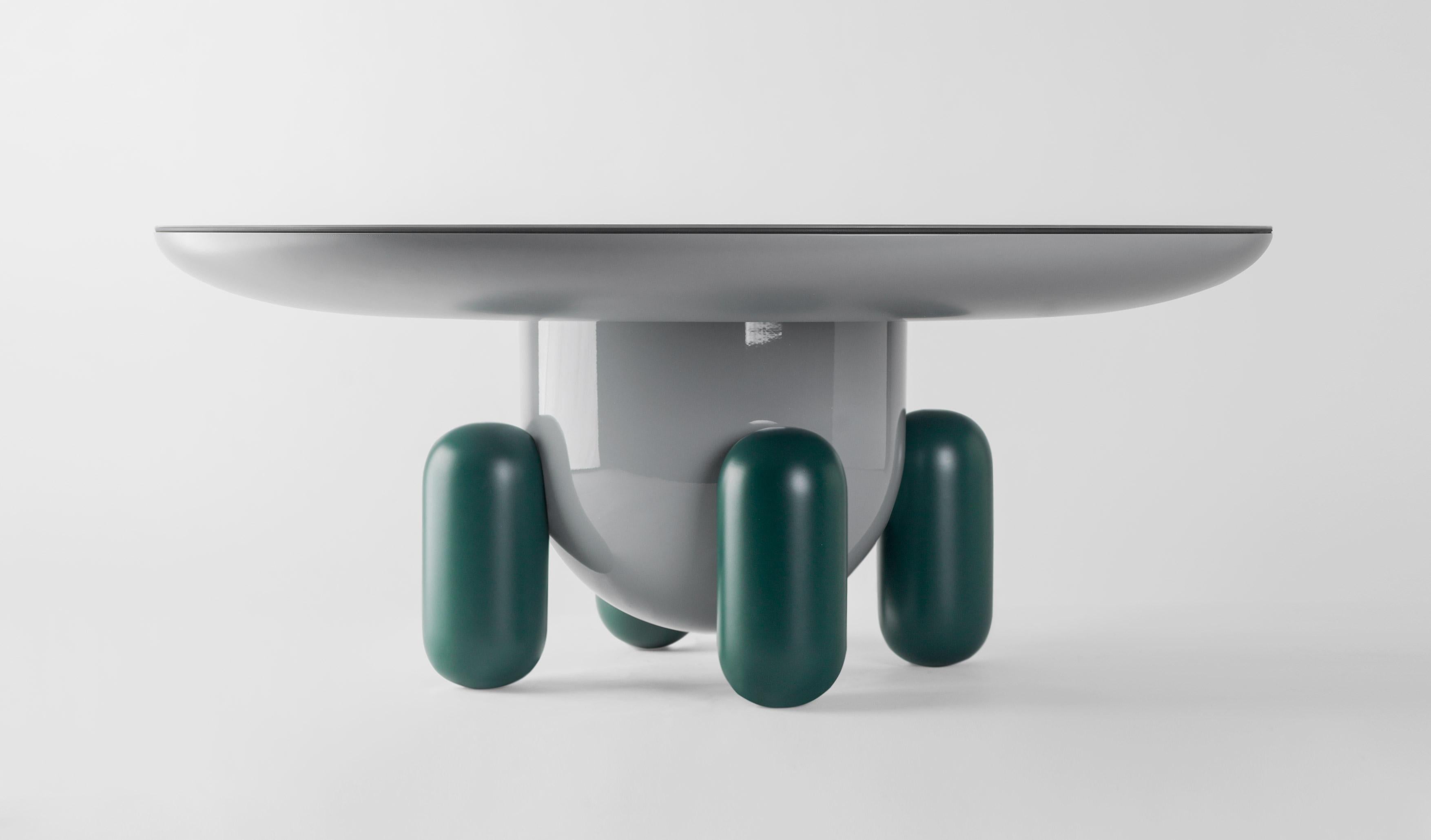 Explorer Table Model 100 designed by Jaime Hayon for BD Barcelona creates an elegant beauty where it is placed. Spanish artist-designer Jaime Hayon is one of the most acclaimed creators worldwide. Hayon’s esteem and knowledge of artisan skills and