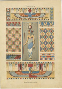 Exploring Ancient Egyptian Art in Dolmetsch's Ornament Collection, 1887
