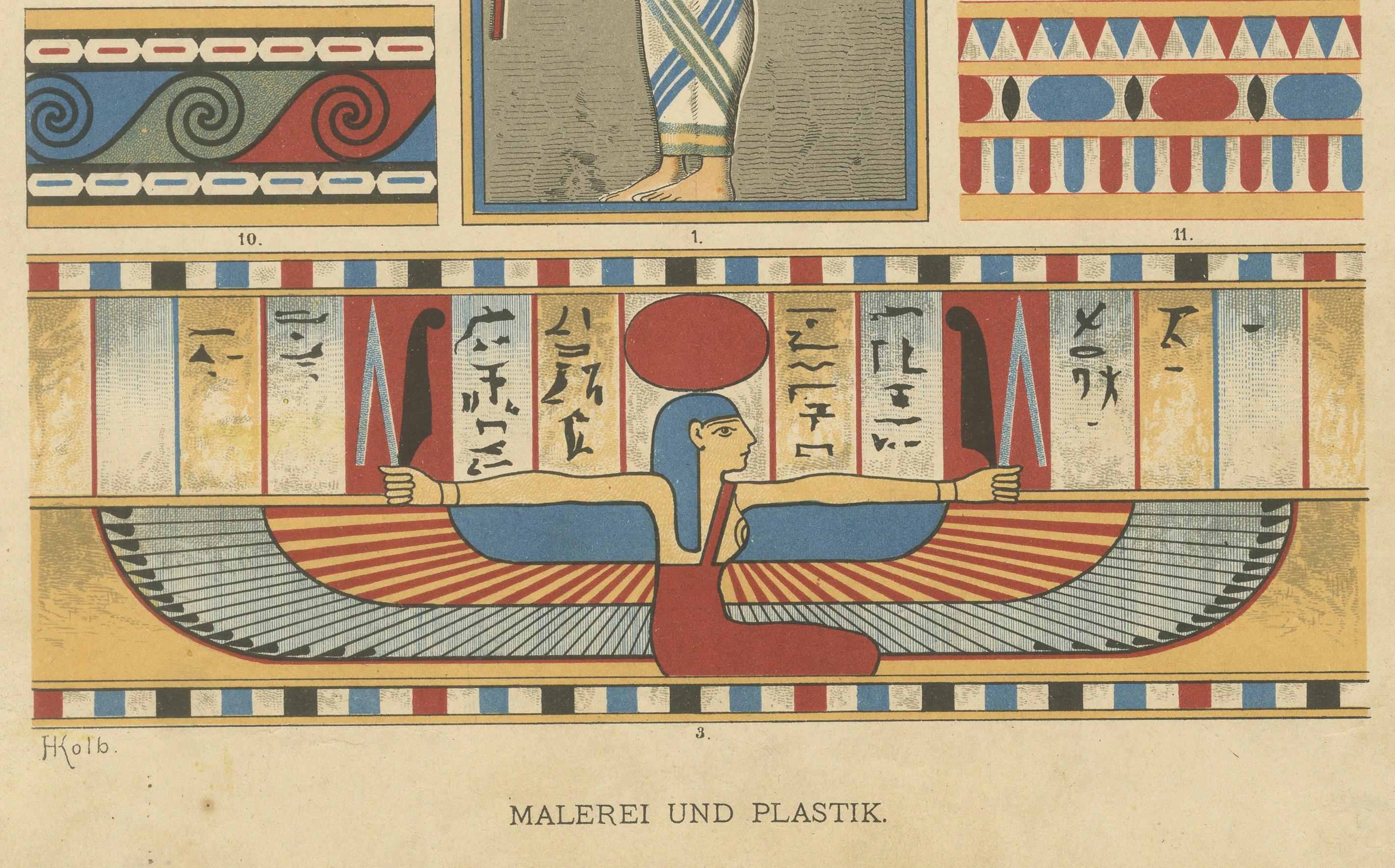 Esplorare l'arte egizia antica nella Collection'S di Dolmetsch, 1887 in vendita 1