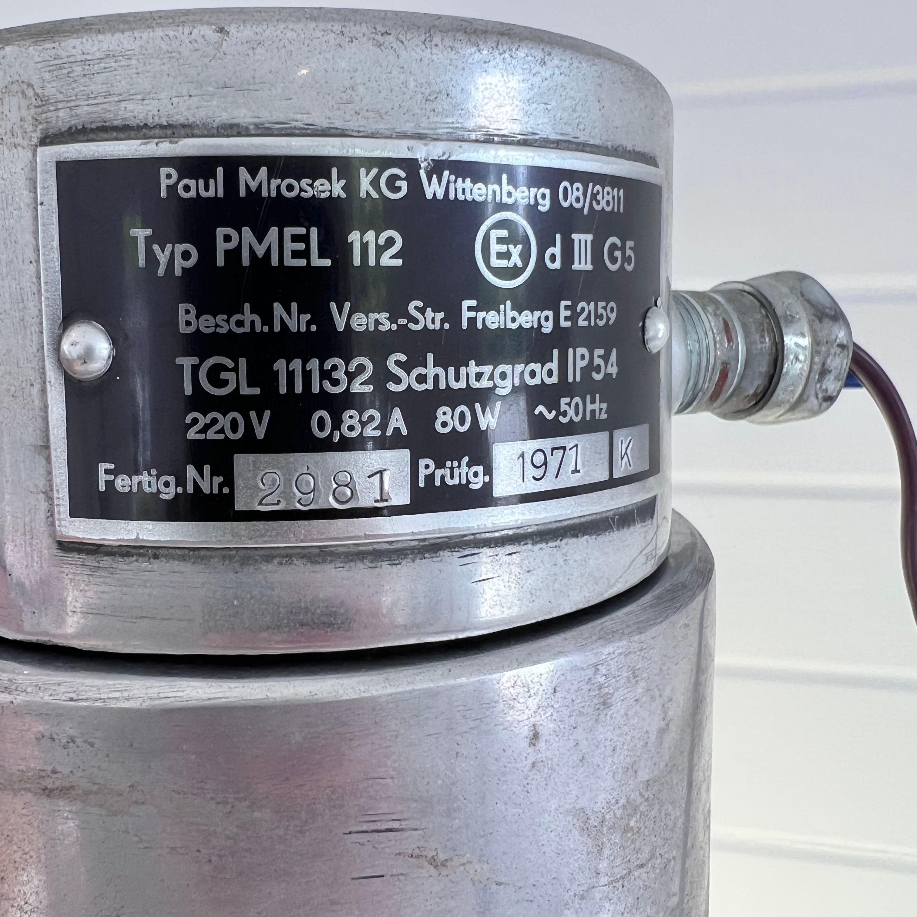 Explosion Proof Mining Lamp, 1970s, Germany 8
