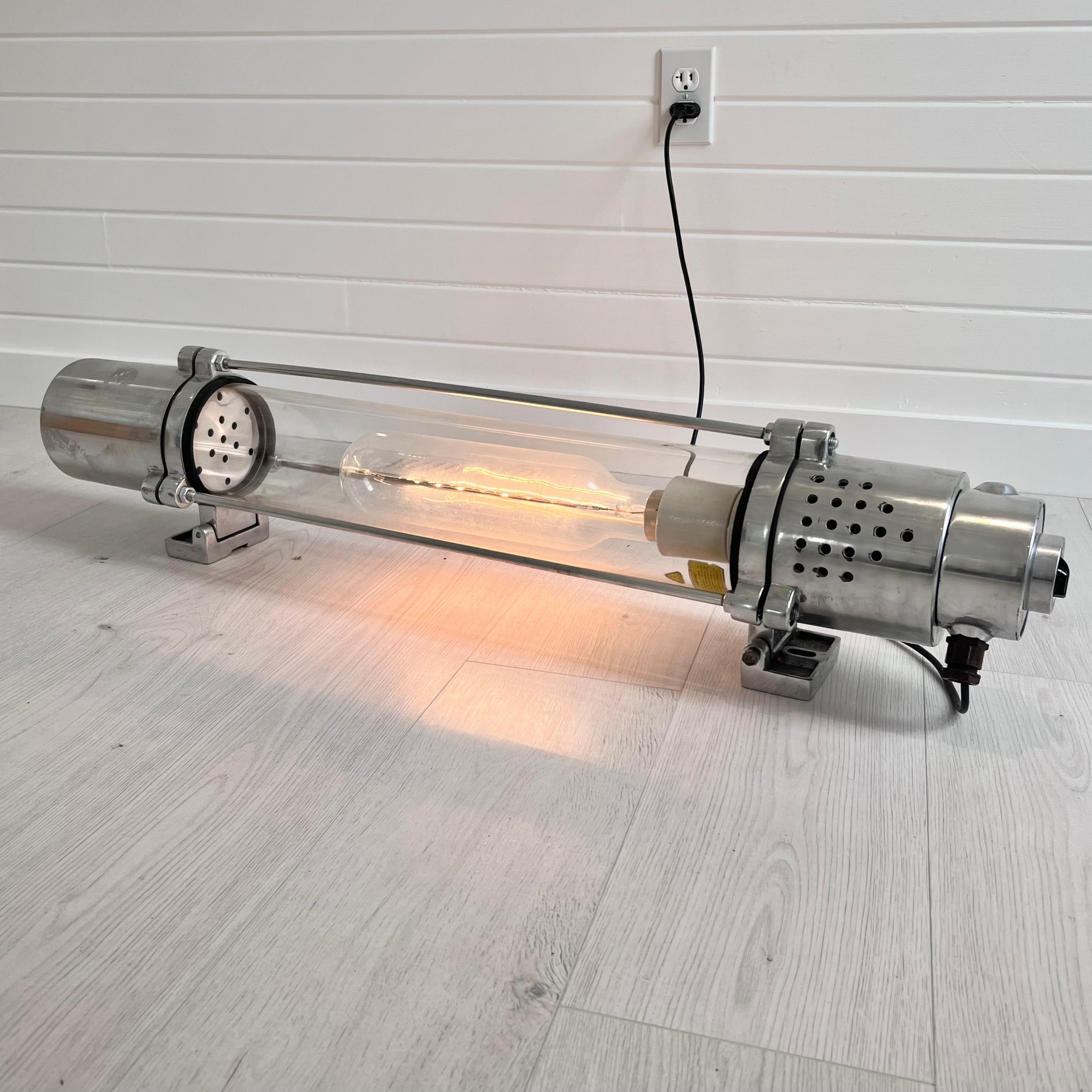 Post-Modern Explosion Proof Mining Lamp, 1970s Germany For Sale
