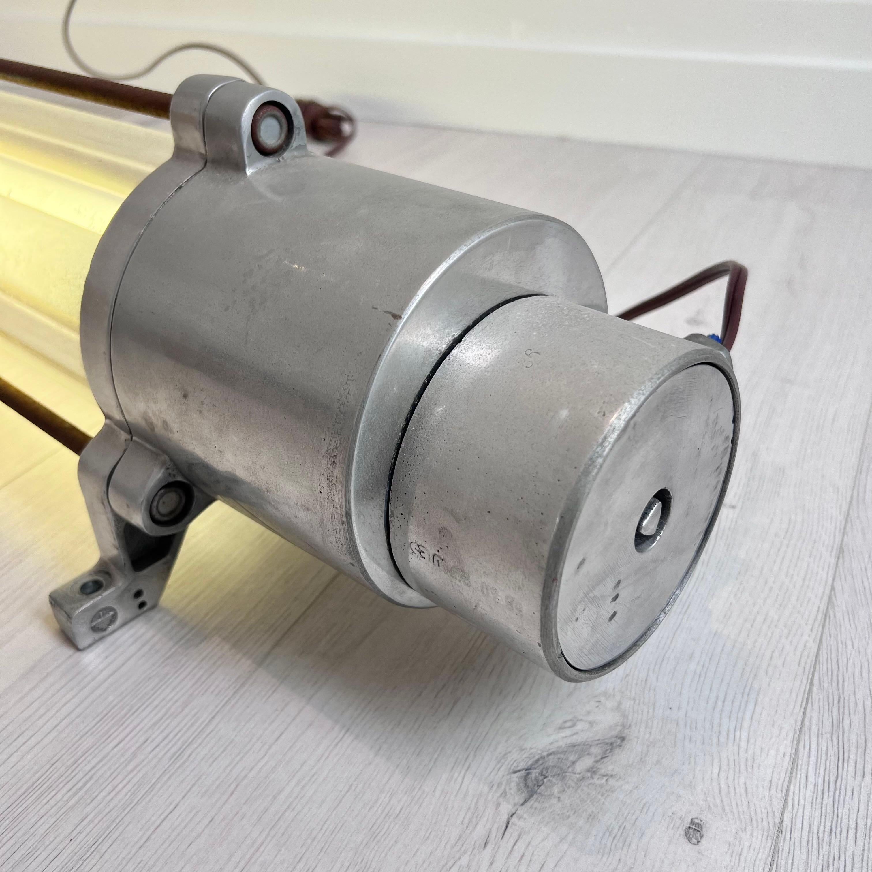 Explosion Proof Mining Lamp, 1970s, Germany In Good Condition For Sale In Los Angeles, CA