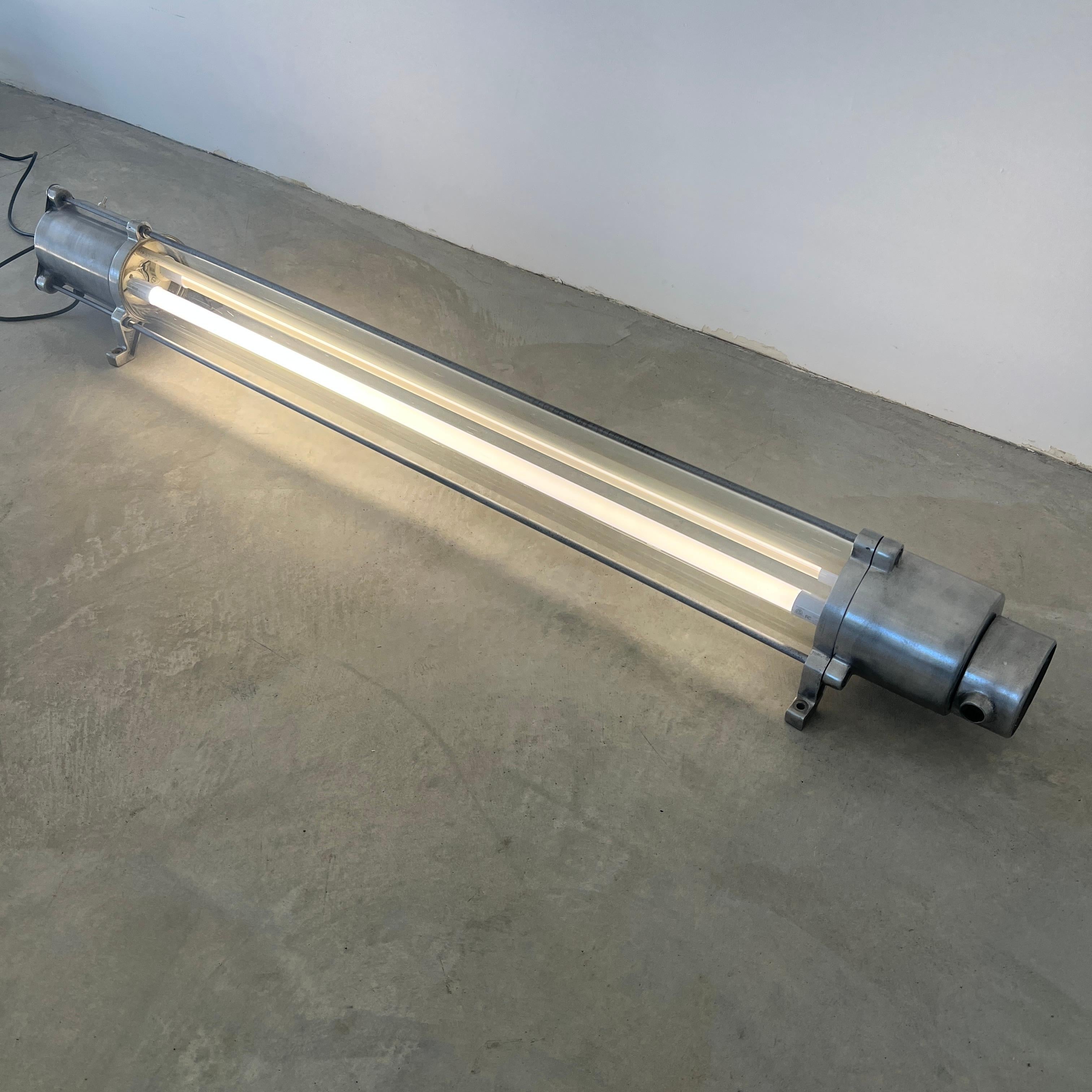 Explosion Proof Mining Lamp, 1970s Germany In Good Condition For Sale In Los Angeles, CA