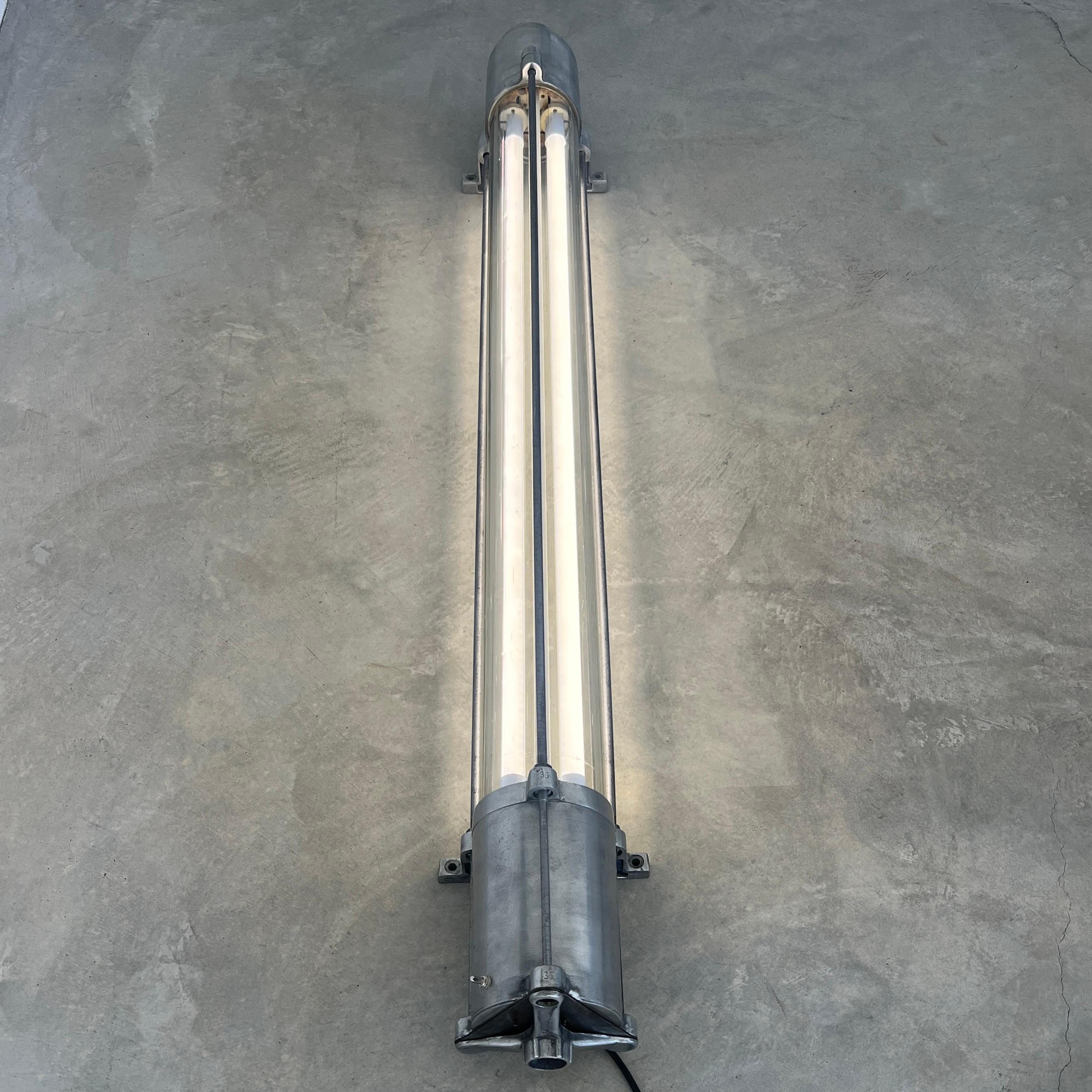 Late 20th Century Explosion Proof Mining Lamp, 1970s Germany For Sale