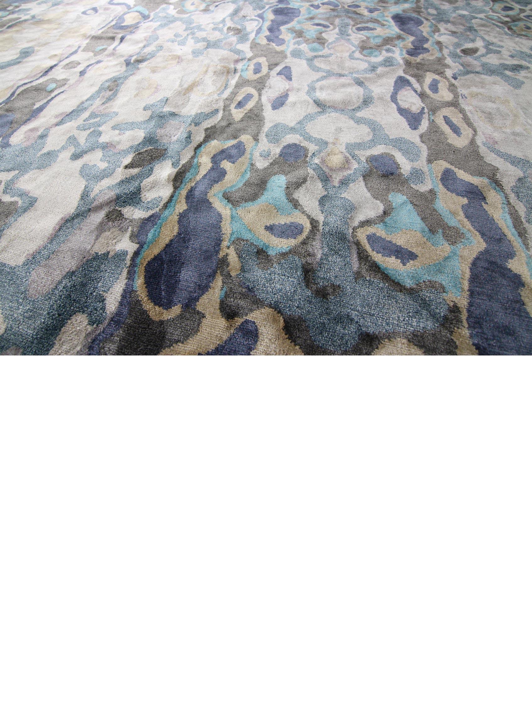 Expo Handgeknüpfter Teppich von Eskayel (Postmoderne) im Angebot