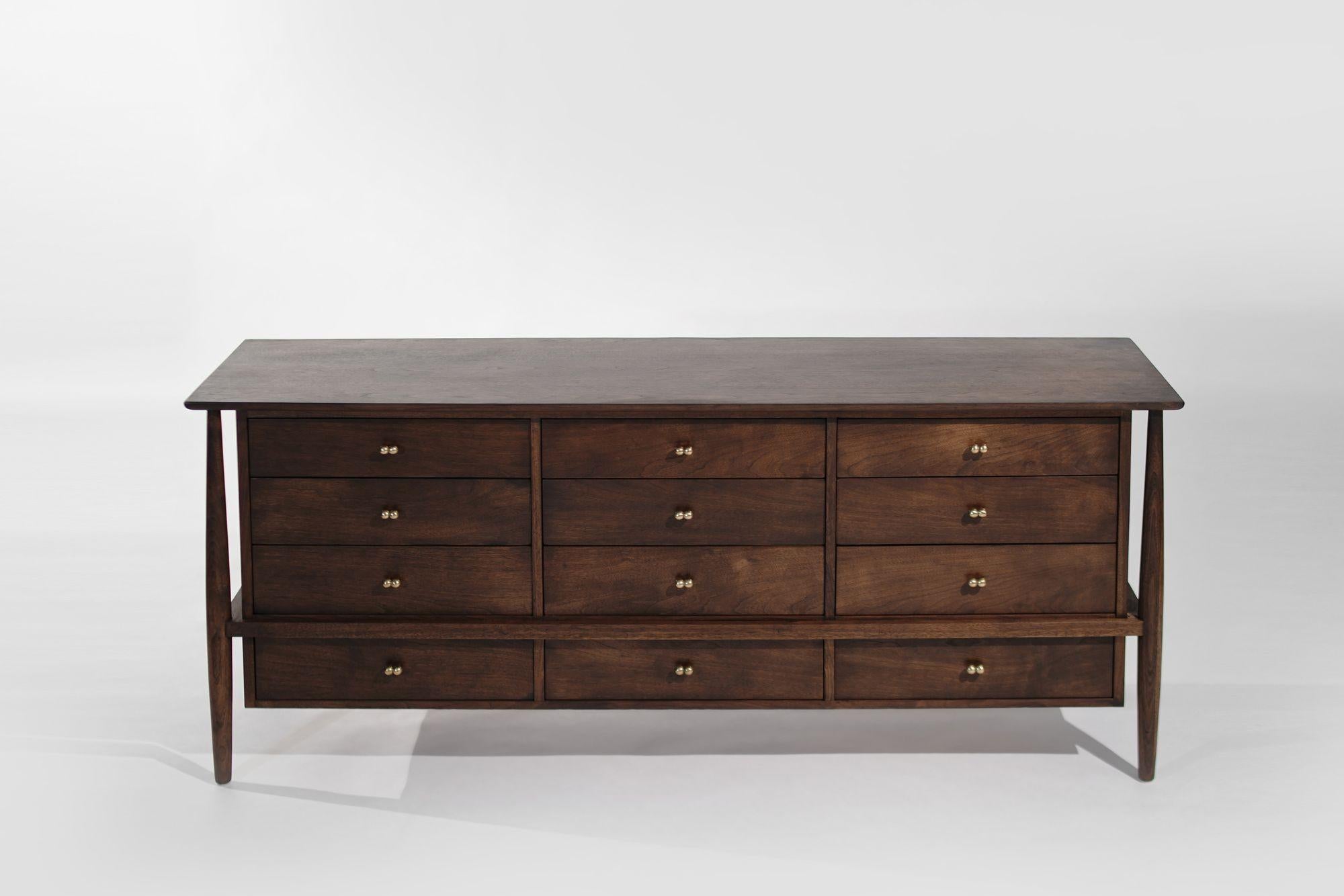 Mid-Century Modern Exposed Framework Dresser by John Stuart, C.1950s For Sale