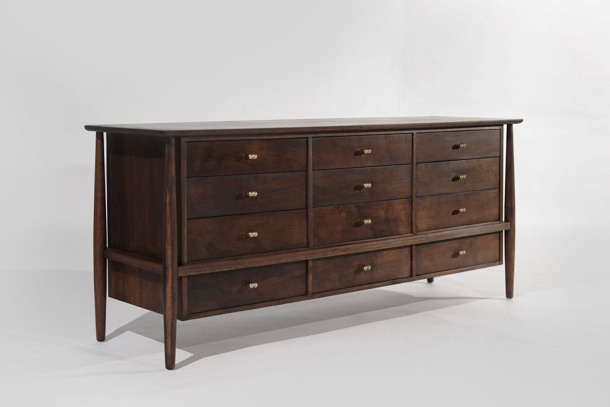 American Exposed Framework Dresser by John Stuart, C.1950s For Sale