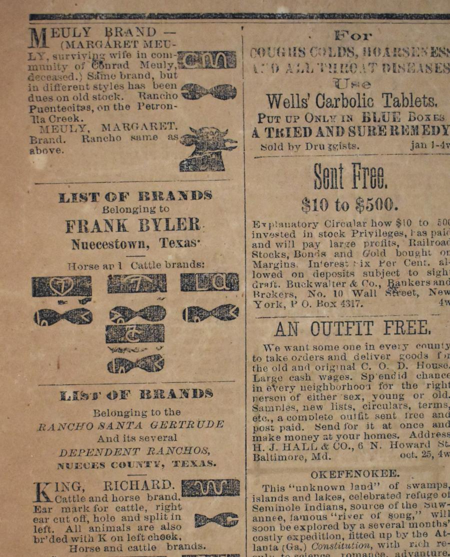 King Ranch Newspaper article from 