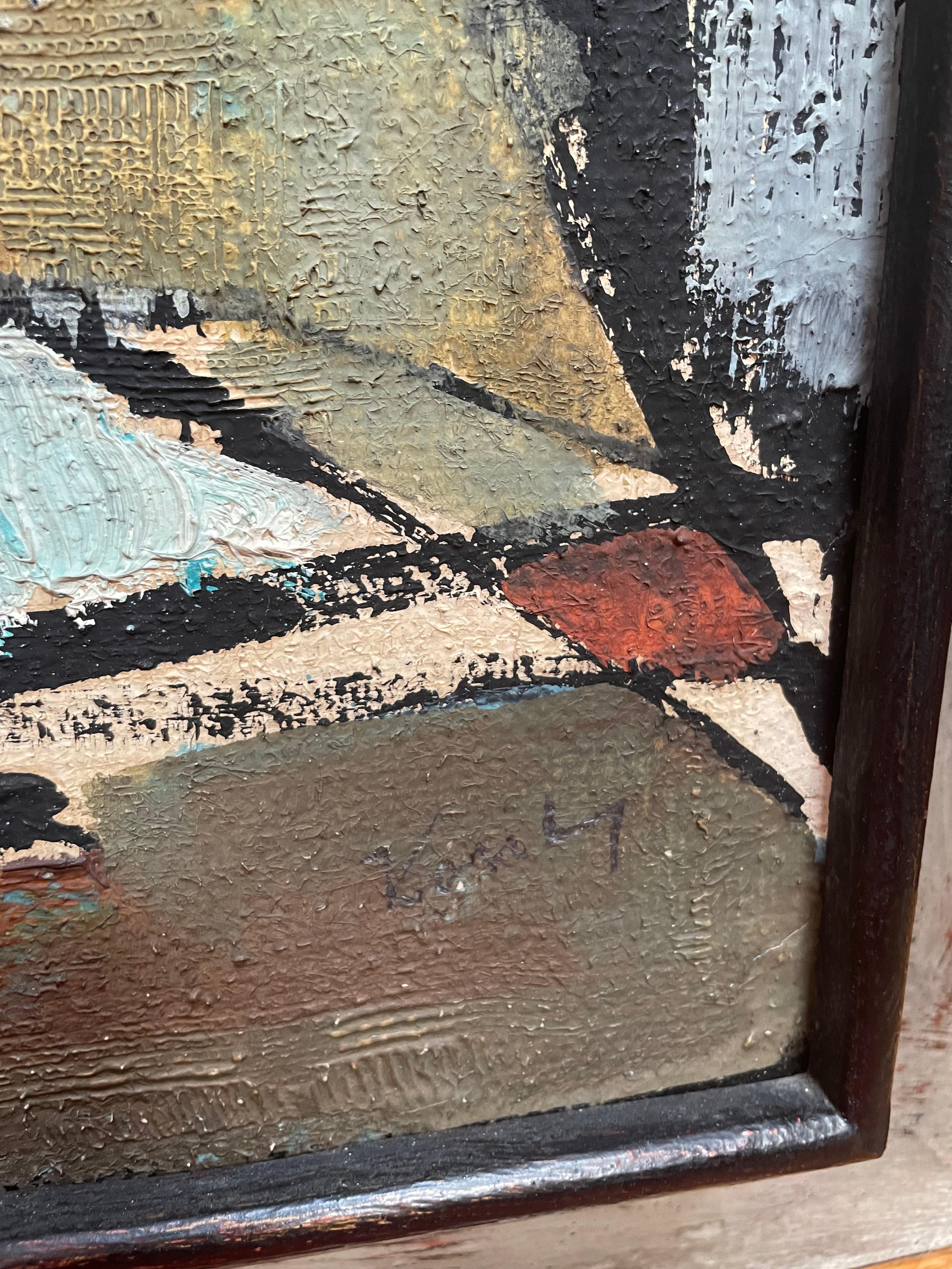 Paysage expressionniste de Pawel Kontny en vente 2