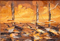 Expressionist Painting by Jim Rabby