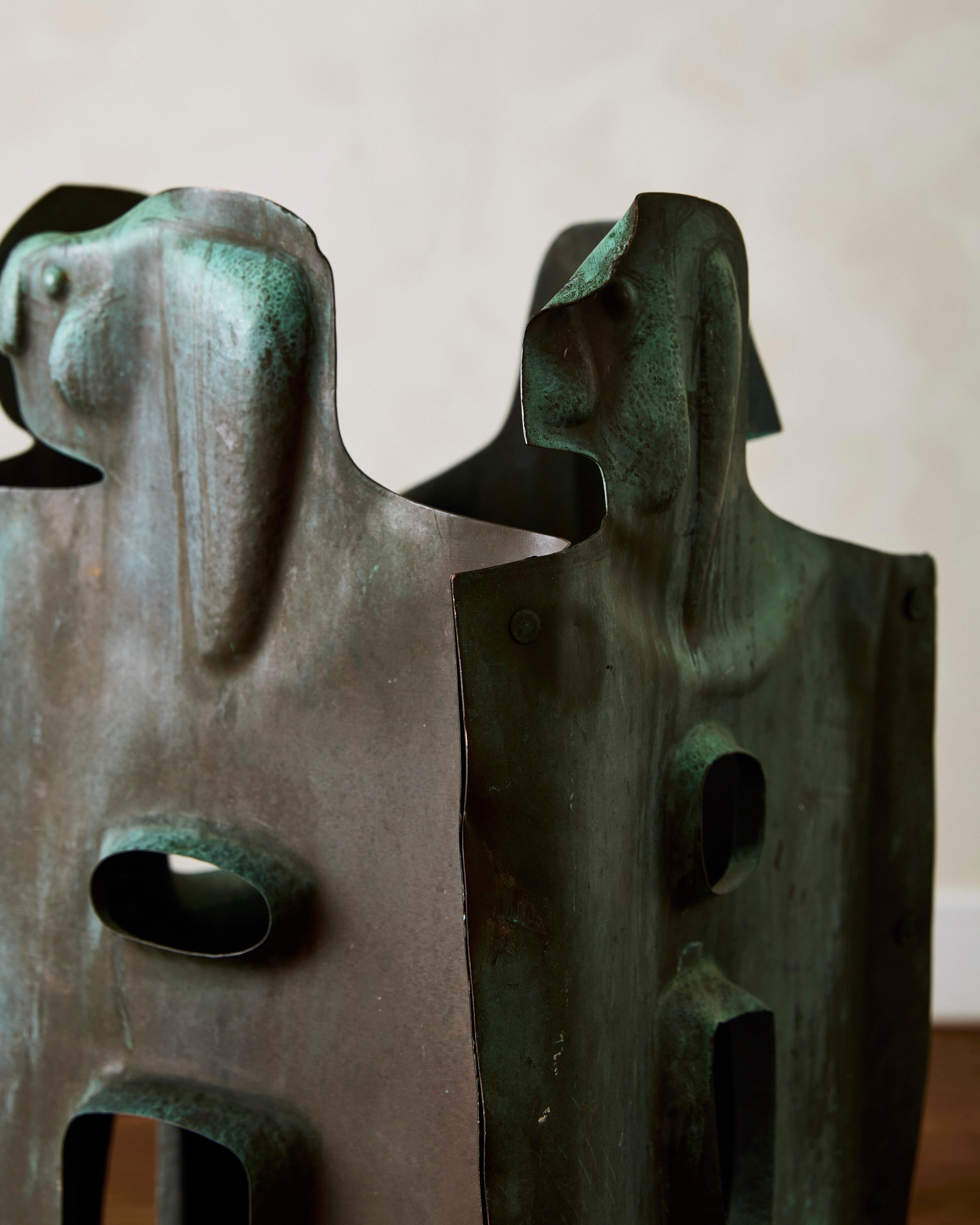 Mid-Century Modern Expressionist Sculpture Attr. to Jordi Bonet For Sale
