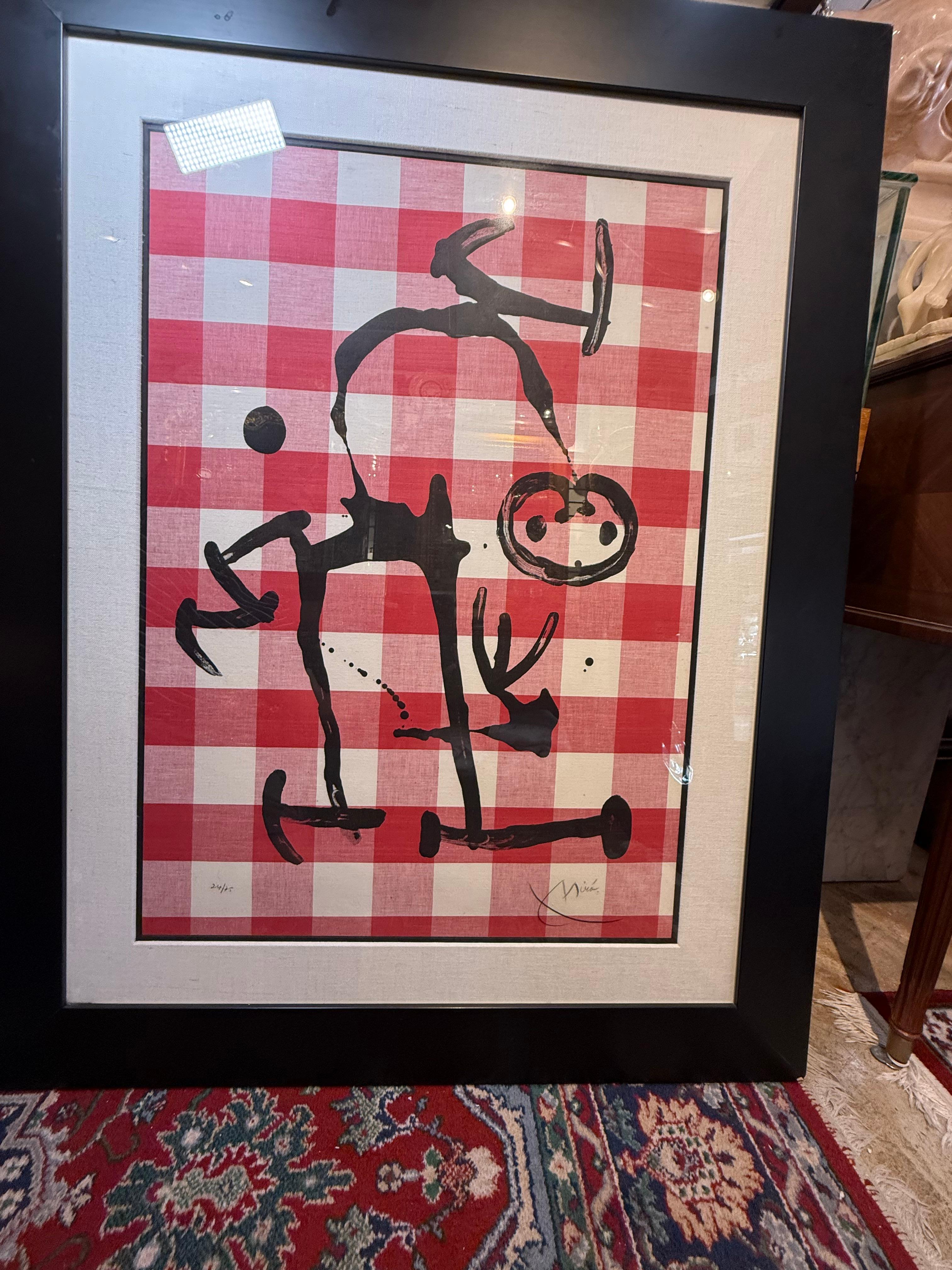 Expressionistischer Stil Lithographie von Joan Miro im Angebot 2