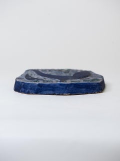 Expressive Ceramic Relief by Eva Hellbom, Sweden, 1970s