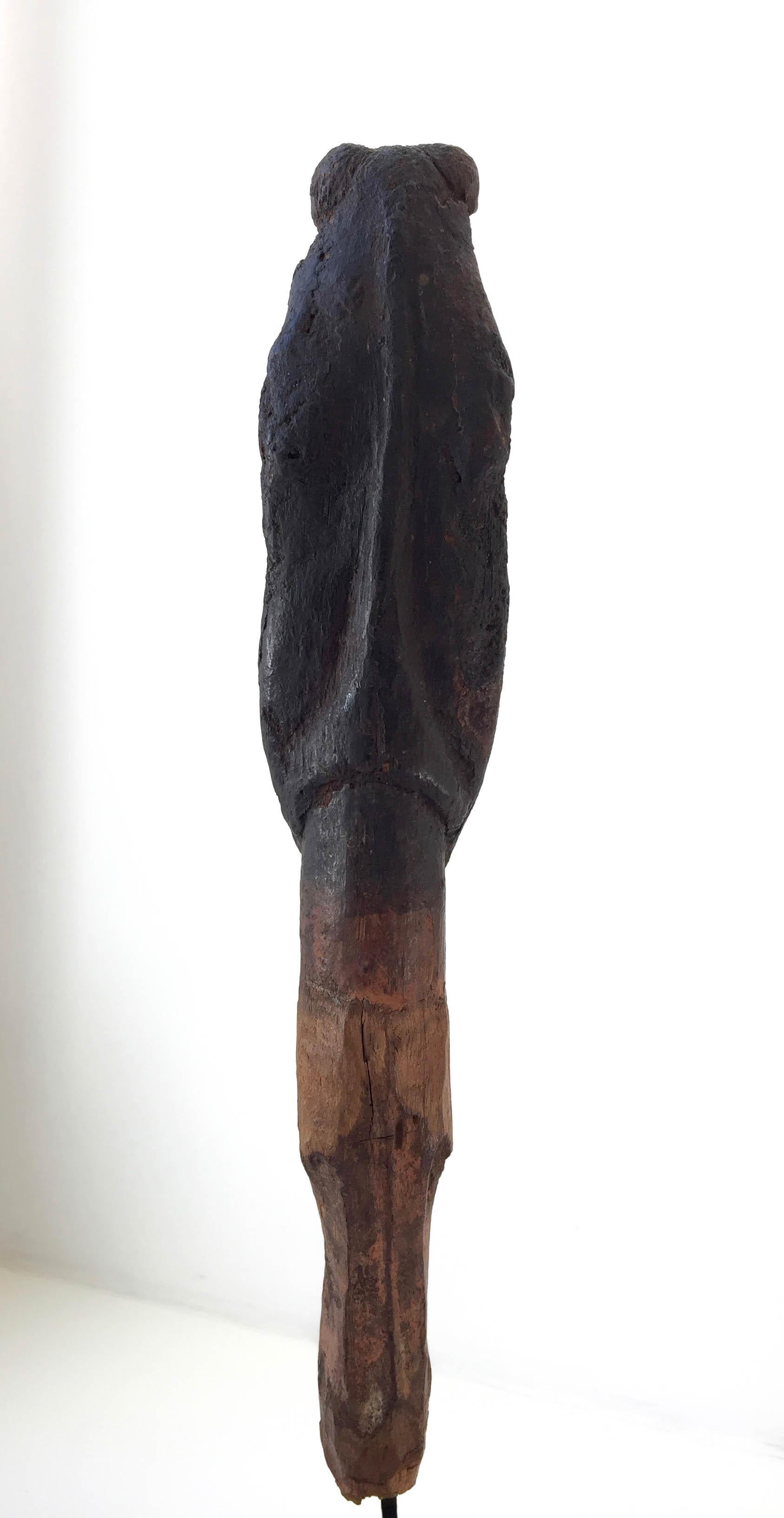 19th Century Expressive Papua New Guinea Stopper, Ex John Friede Collection For Sale