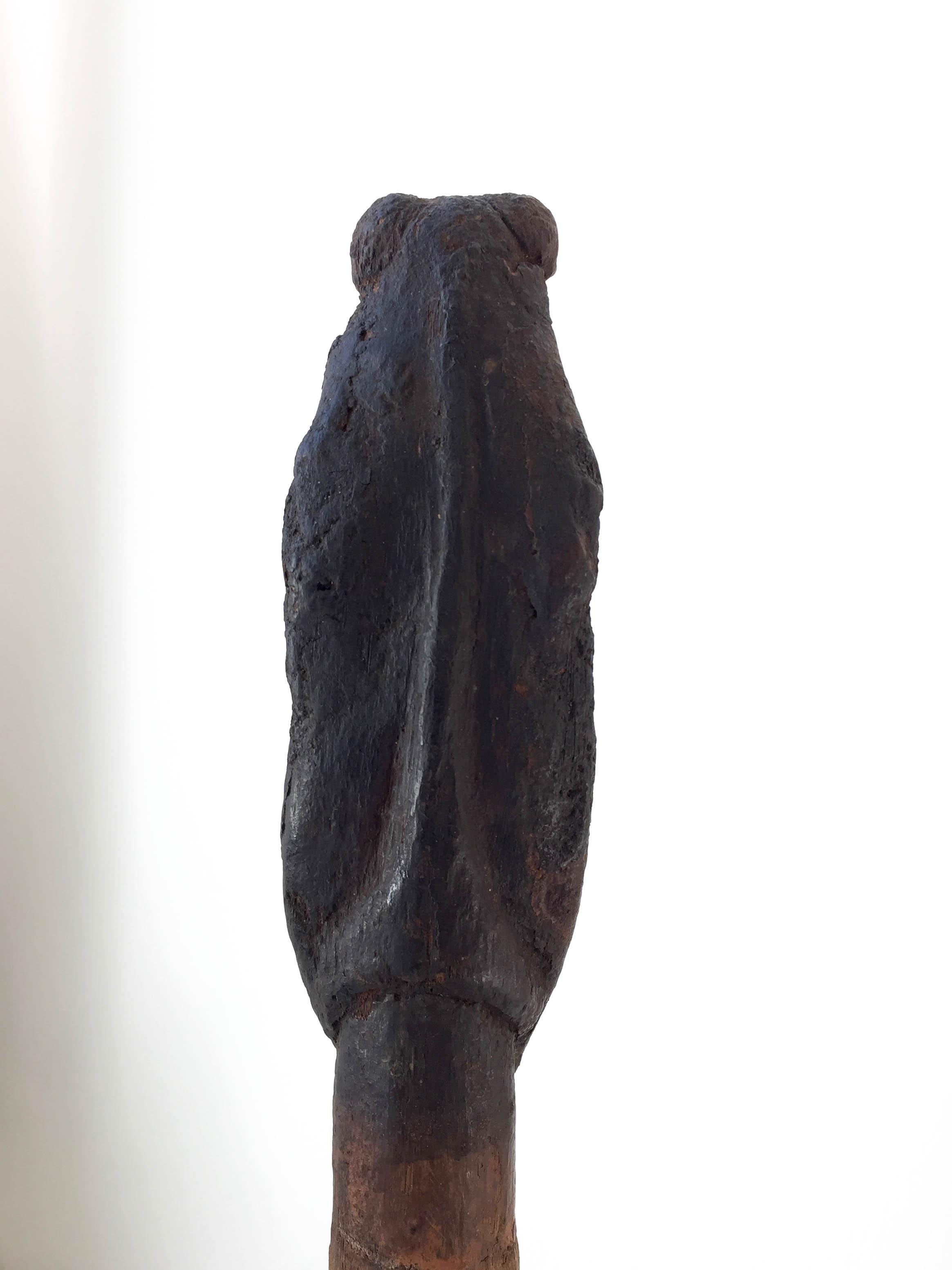 Wood Expressive Papua New Guinea Stopper, Ex John Friede Collection For Sale