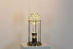 Expressive West German Full Glass Bubble Table Lamp, circa 1970