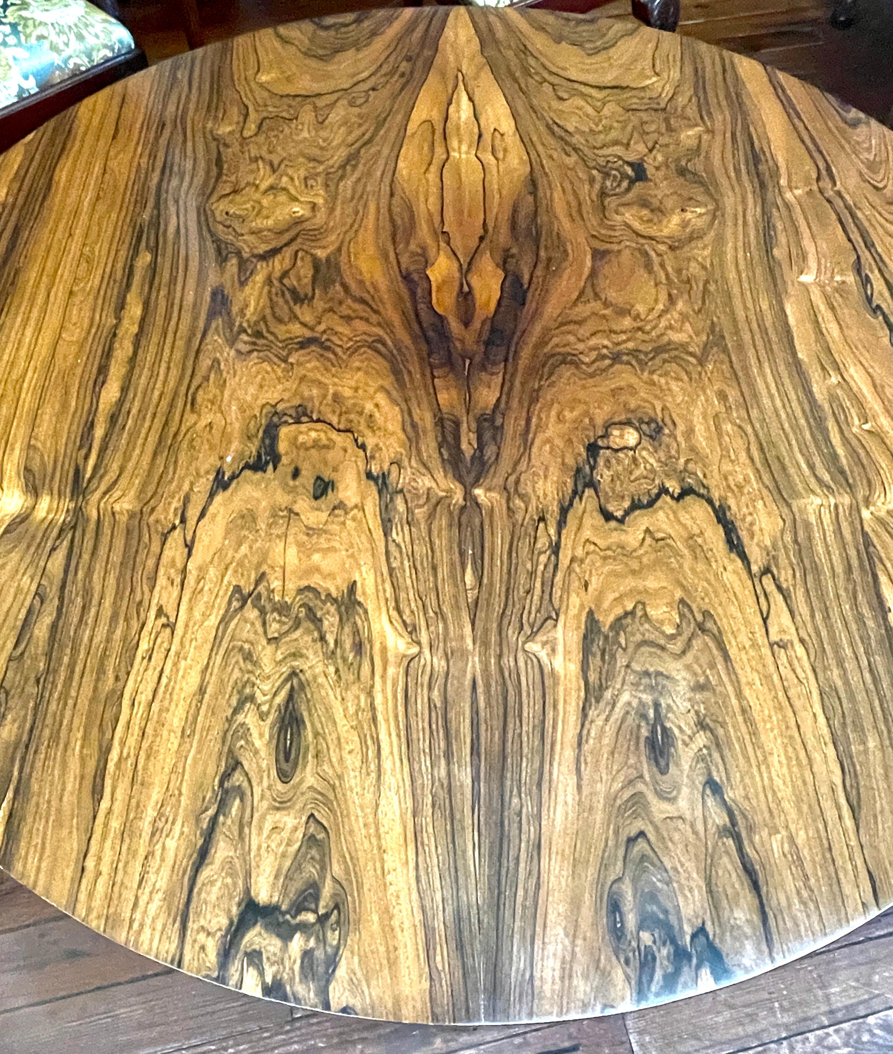 Exquisit. Antiker englischer, aufeinander abgestimmter Regency-Tisch aus Palisanderholz mit Kachelplatte aus Wm IV im Angebot 11