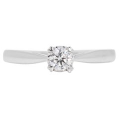 Exquisite 0.25ct Natural Diamond Pave Ring in 18K White Gold