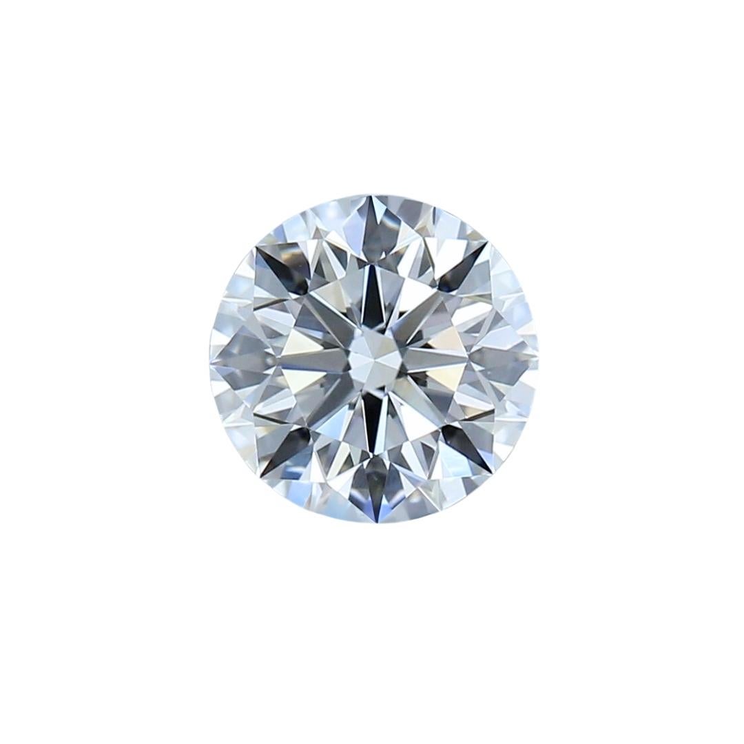 Exquisito diamante redondo natural de 0,50ct - Certificado GIA en venta 2