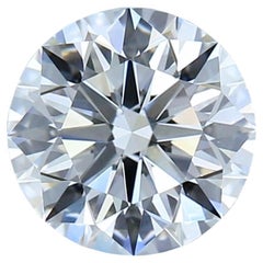 Exquisite 0,50 Karat natürlicher runder Diamant in Rundform - GIA-zertifiziert