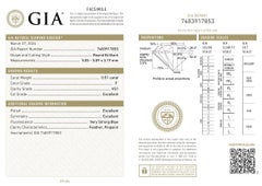 Exquisite 0.51ct Ideal Cut Round Diamond - GIA Certified