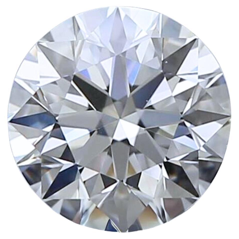 Magnifique diamant rond de 0,51 carat de taille idéale, certifié GIA